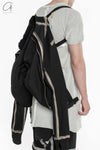 Boris Bidjan Saberi Double-sided multi-wear jacket Handmade ZIPPER1.1-HEI Black HYBRID ZIPPER1.1 ST FKU10001+FTO00002